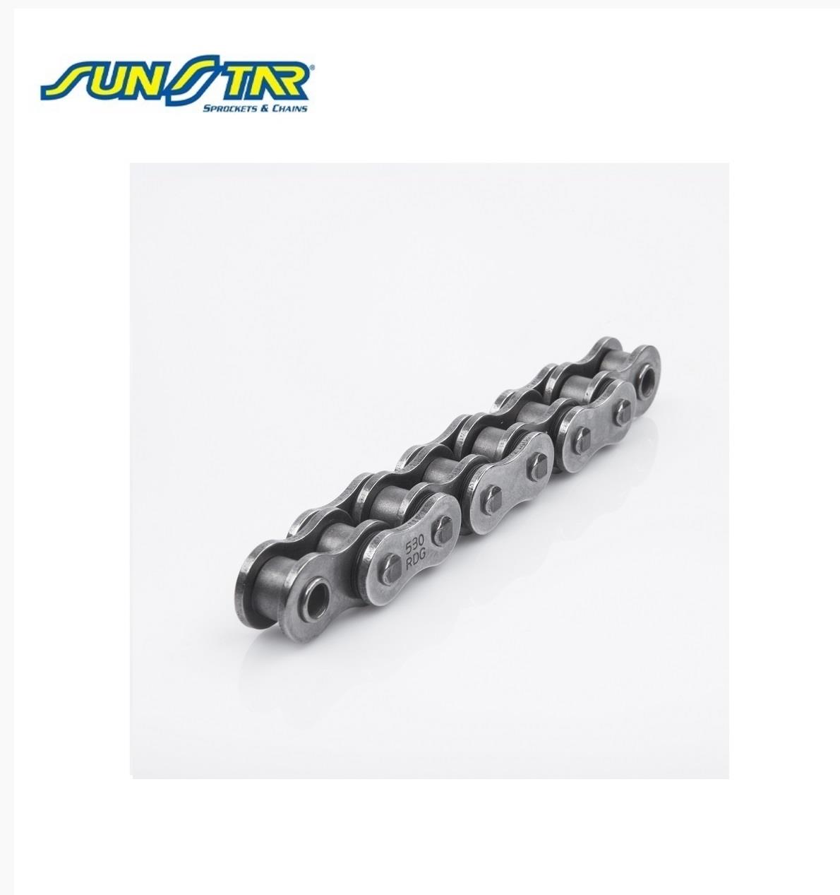 SUNSTAR 530 X-RİNG ÇELİK ZİNCİR-110 BAKLA / HONDA / CBR 1100XX / 1100cc / SUNSTAR X-RING ÇELİK ZİNCİR  / 1997-1998-1999-2000-2001-2002-2003-2004-2005-2006-2007