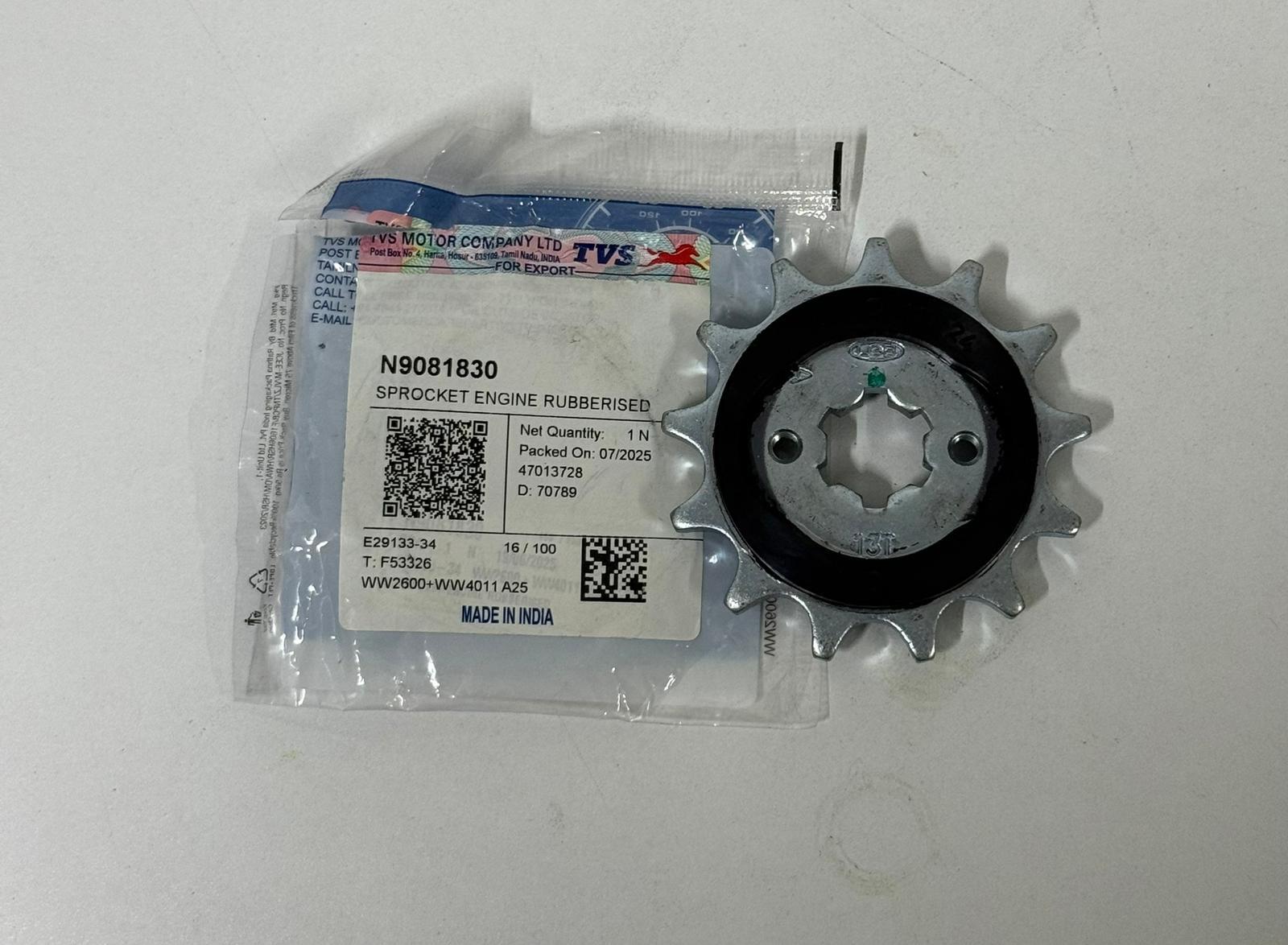 TVS 0RİJİNAL ÖN DİŞLİ