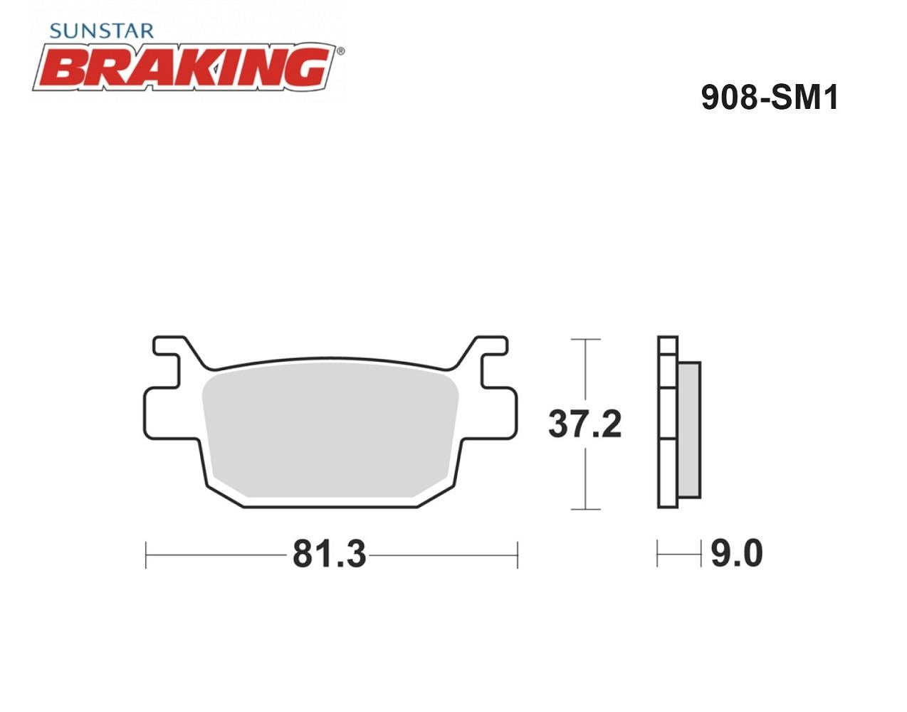 YARI METALİK ARKA FREN BALATASI
