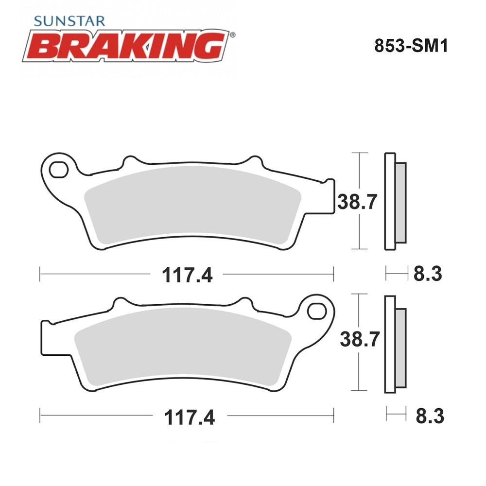 YARI METALİK ÖN FREN BALATASI