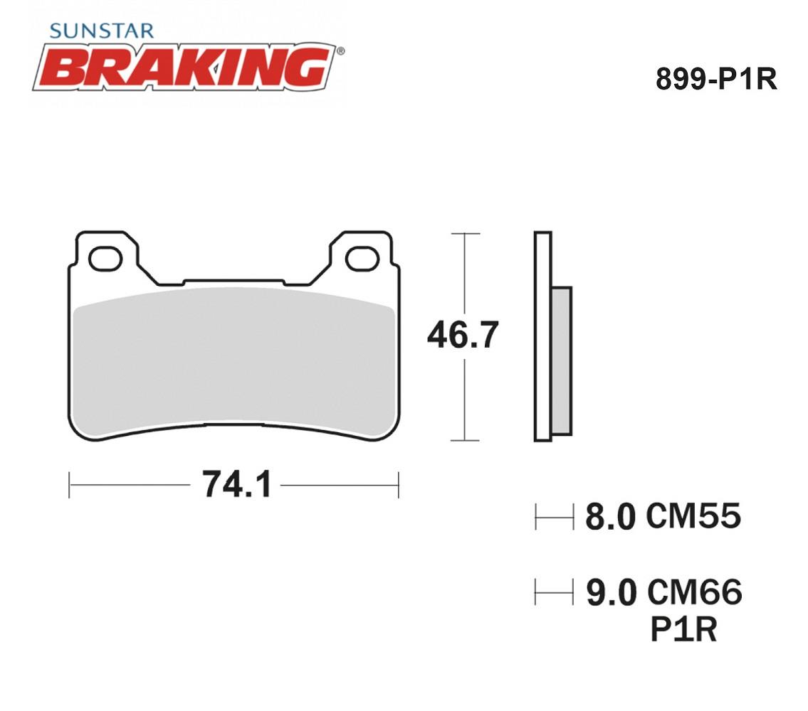 YÜKSEK PERFORMANS SİNTERLİ ÖN FREN BALATASI (PİST)