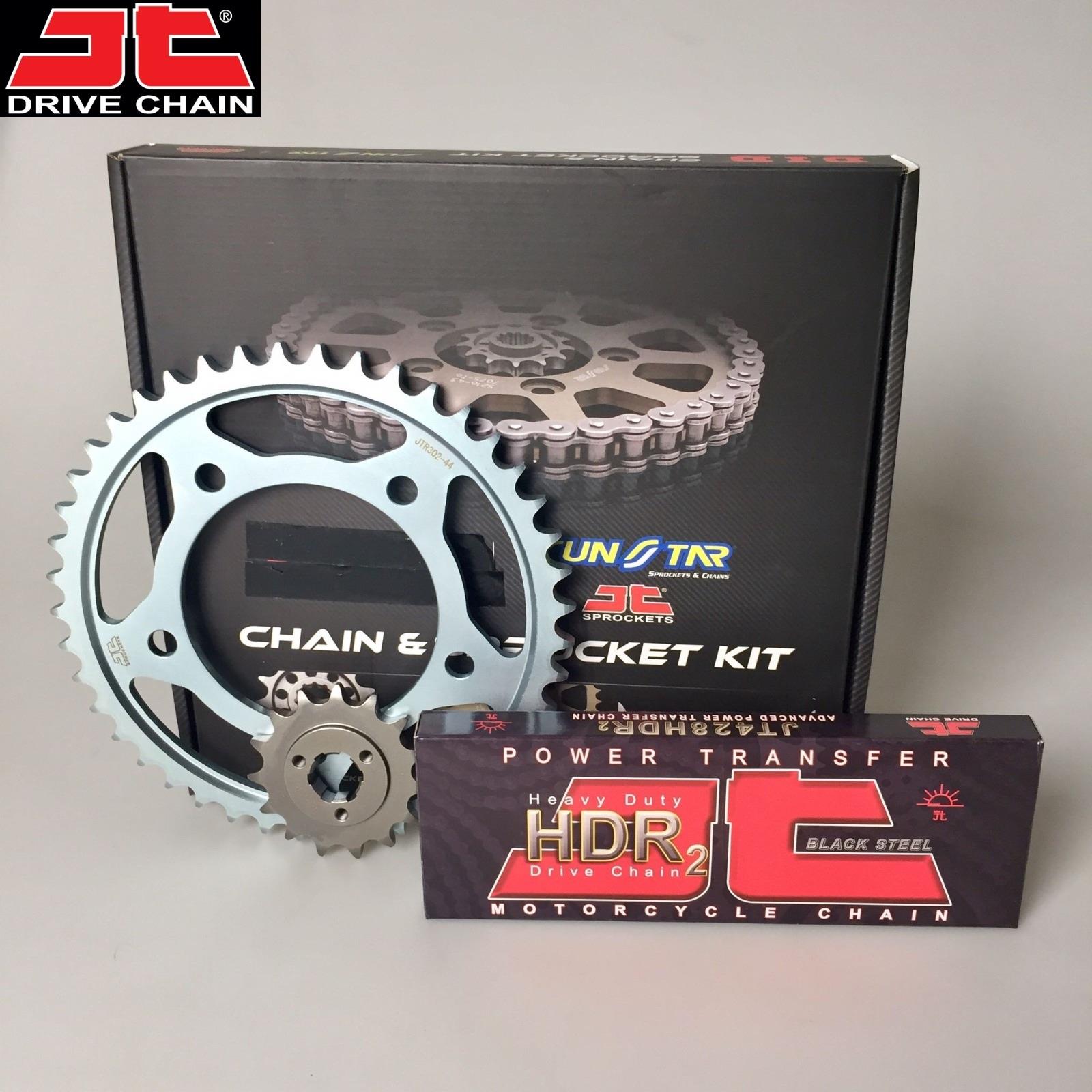 ZİNCİR DİŞLİ SETİ YAMAHA XT X 125  (2008-2011) ZİNCİR : JT-428 HDR (ÇELİK)