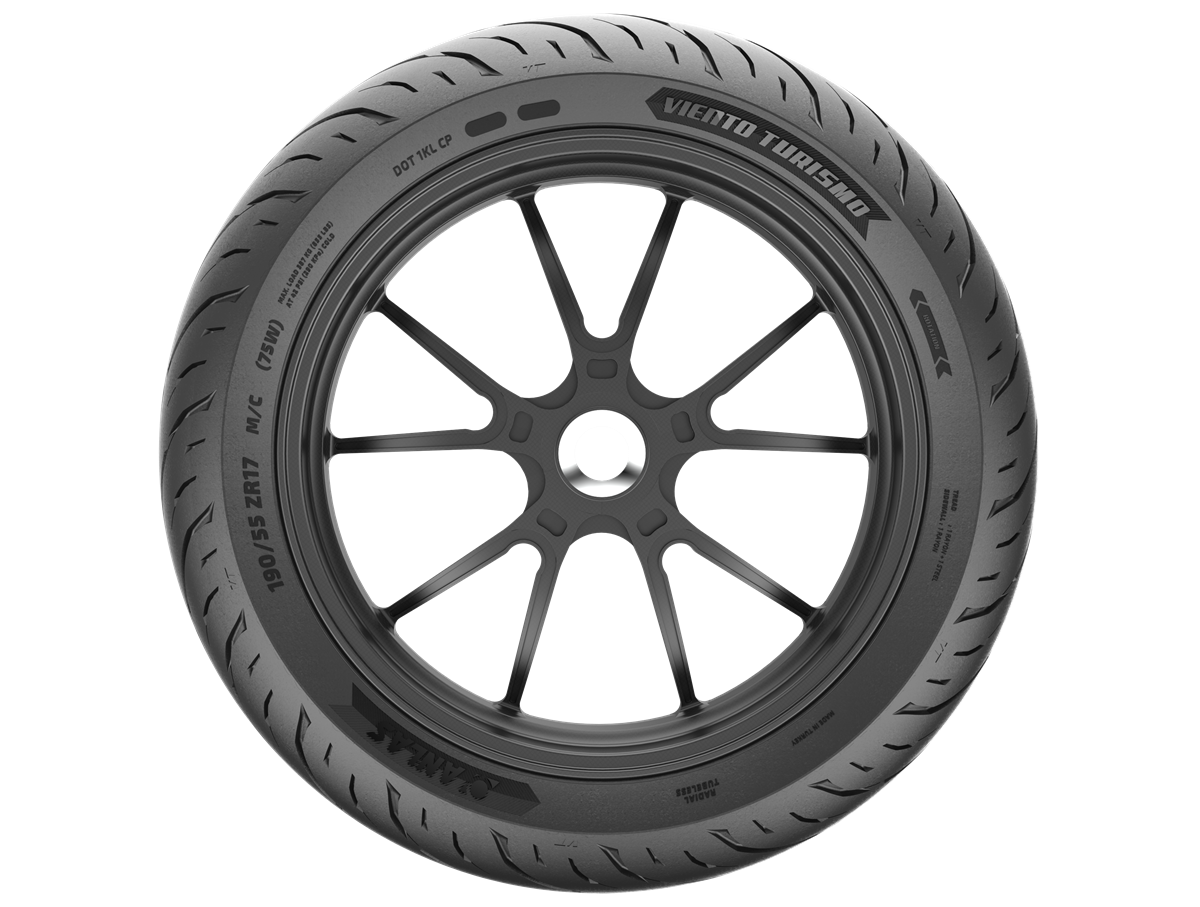 Anlas 120/70ZR17 ve 170/60ZR17 Viento Turismo Motosiklet Lastiği