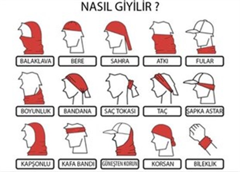 Buff Bandana Modeli 55