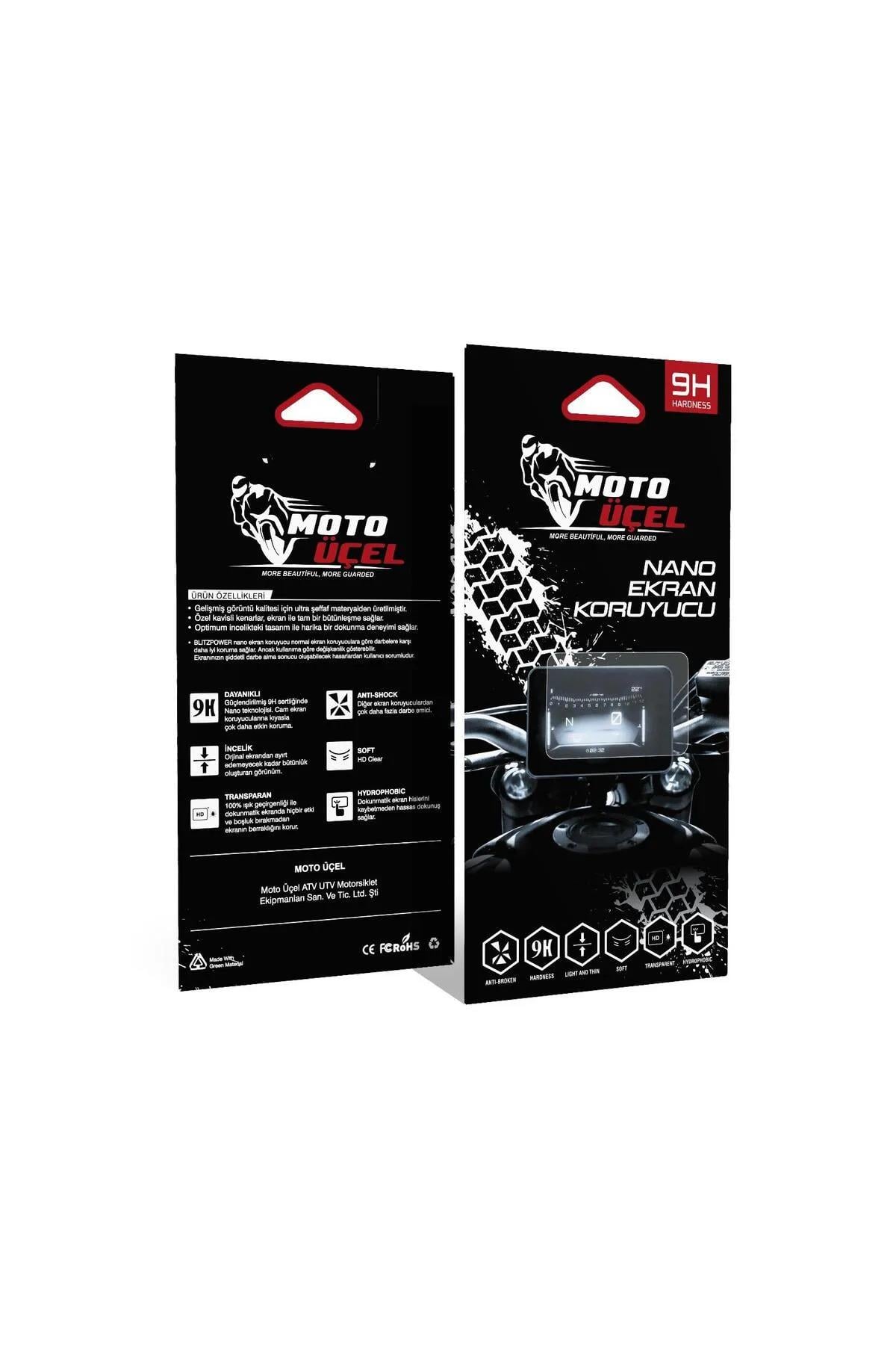 CF Moto U Force 1000 XL UTV Nano Kırılmaz Ekran Koruyucu