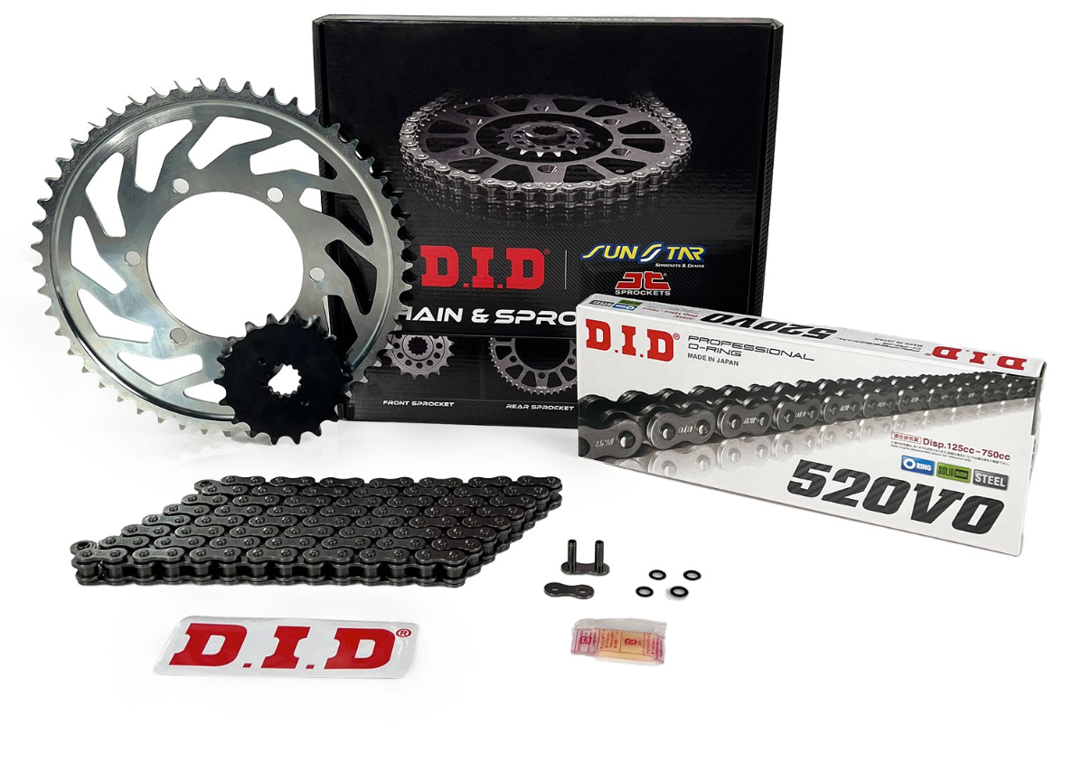 DID Zincir Dişli Seti Honda Integra (700 Cc)  (2012-2013) / Zincir : Dıd-520 Orıng-112 / Dişli: Sunstar (16T) - Jt (39T)