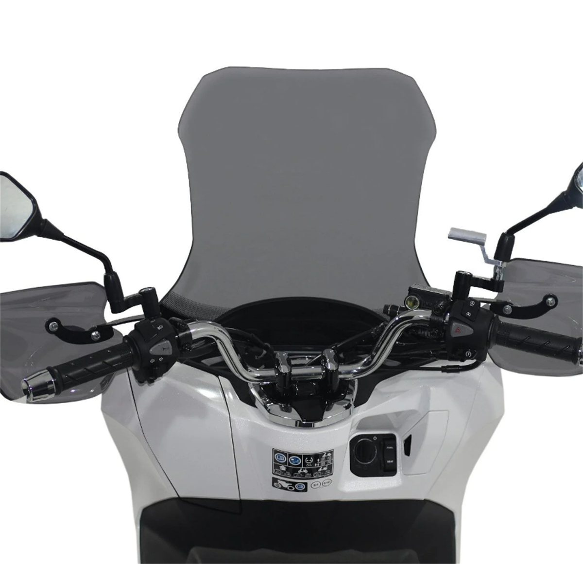 GP Kompozit Honda PCX 125 2021-2023 Uyumlu Ön Cam Füme