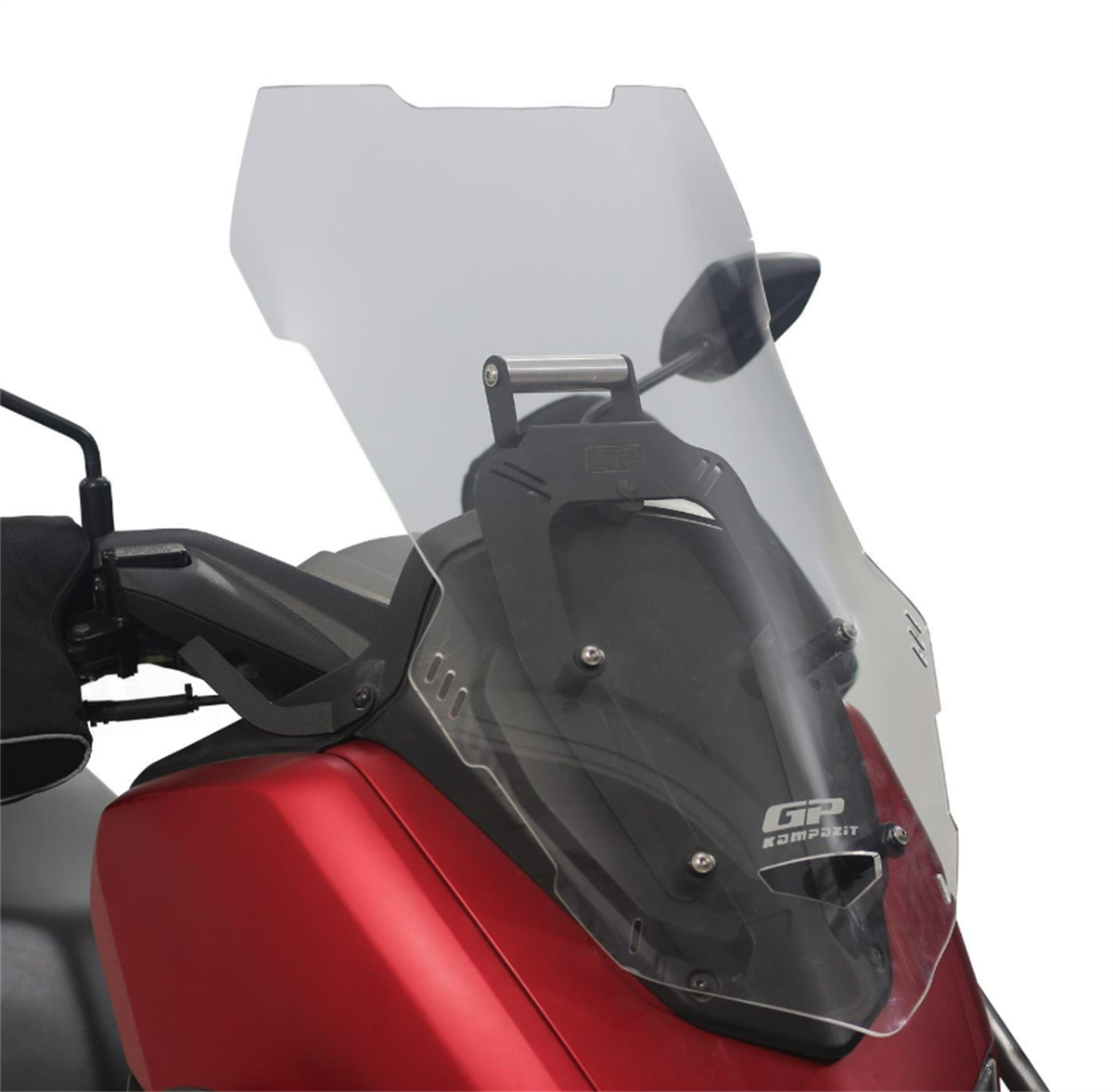 GP Kompozit Yamaha NMAX 125 / 155 2021-2023 Uyumlu Ön Cam Şeffaf
