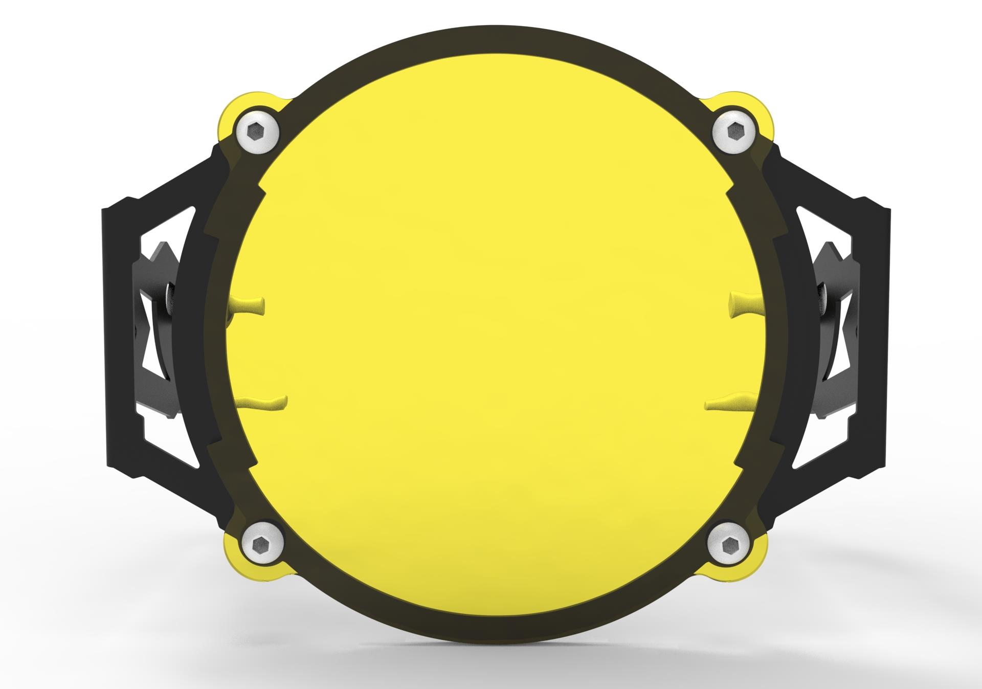 Hero X Pulse 200 Far Koruma Pleksi Sarı