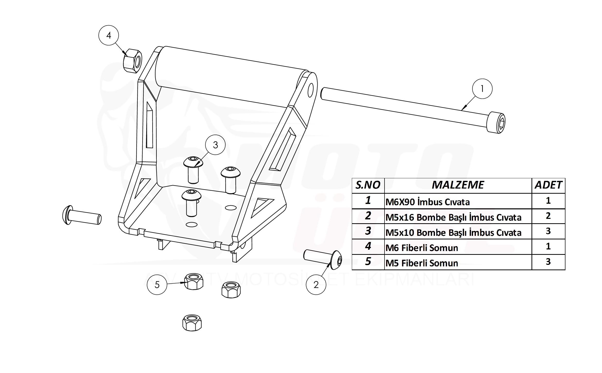 KTM 250 Adventure Navigasyon ve Telefon Tutucu