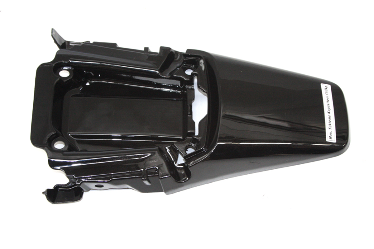 Mondial Xtreme Max 150 Arka Karenaj Üst Kapak Siyah