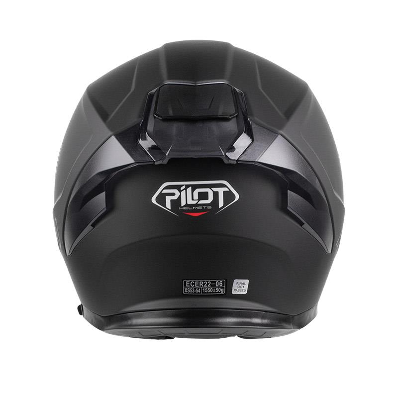 Pilot Alpha Mat Siyah Kask