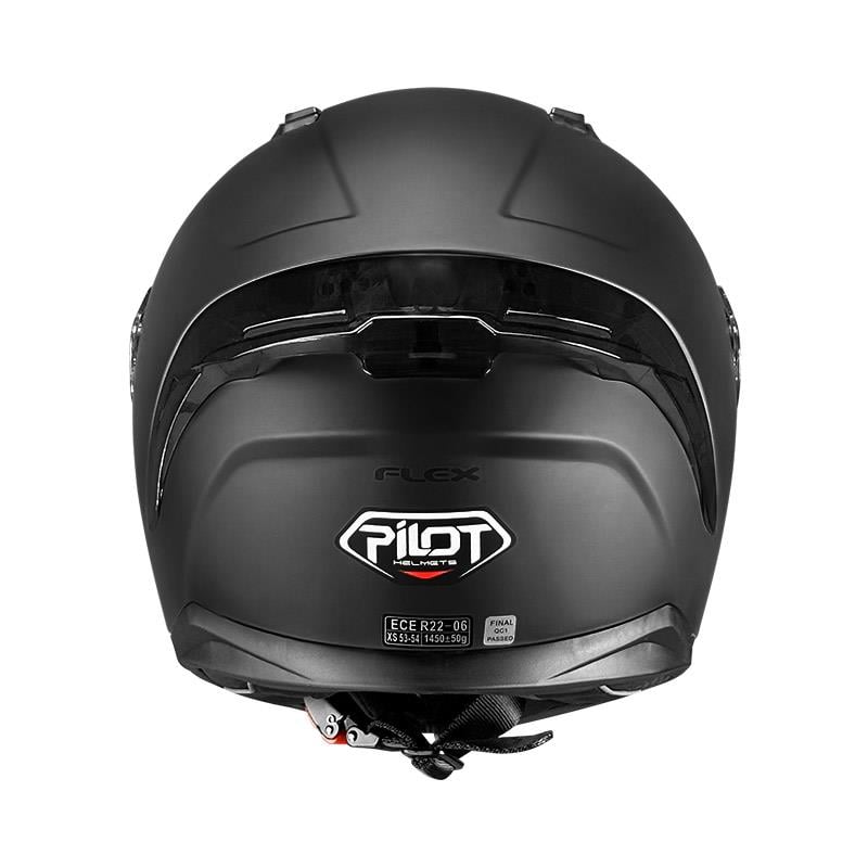 Pilot Flex Mat Siyah Kask