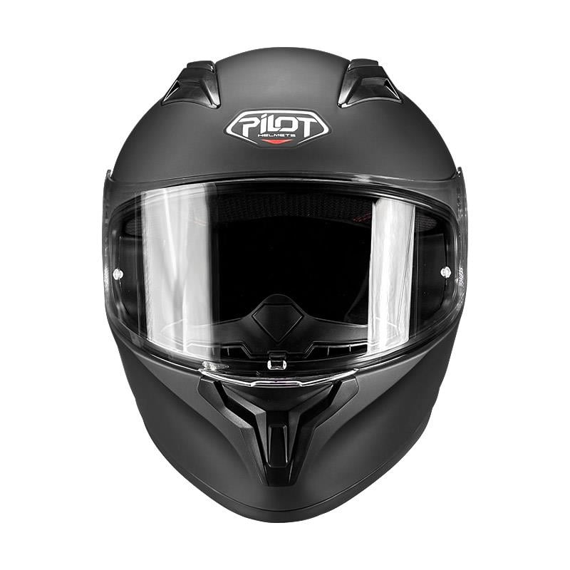 Pilot Flex Mat Siyah Kask