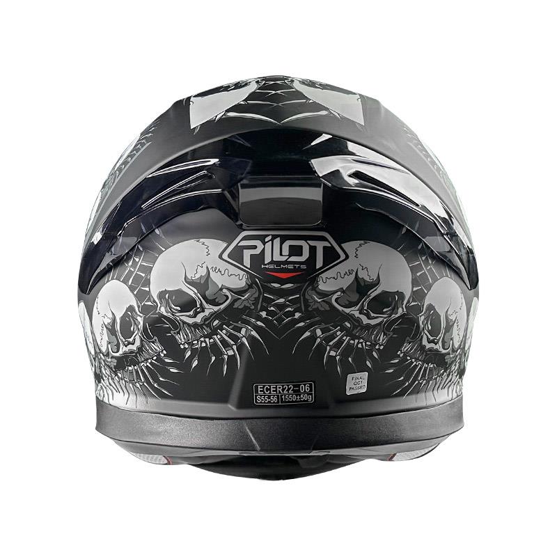 Pilot Snake Matt Skull Kask