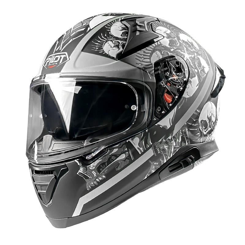 Pilot Snake Matt Skull Kask