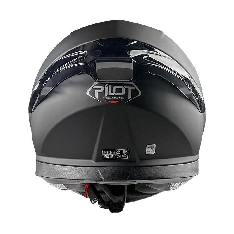 Pilot Snake Mat Siyah Kask