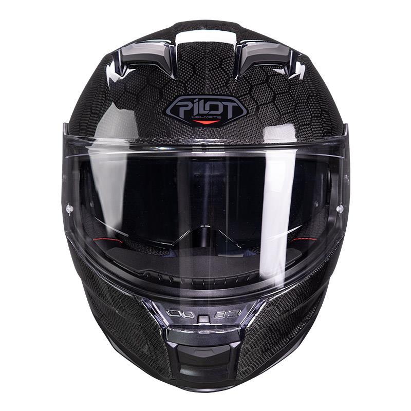 Pilot Stealth II 100% Hexagon Carbon Kask