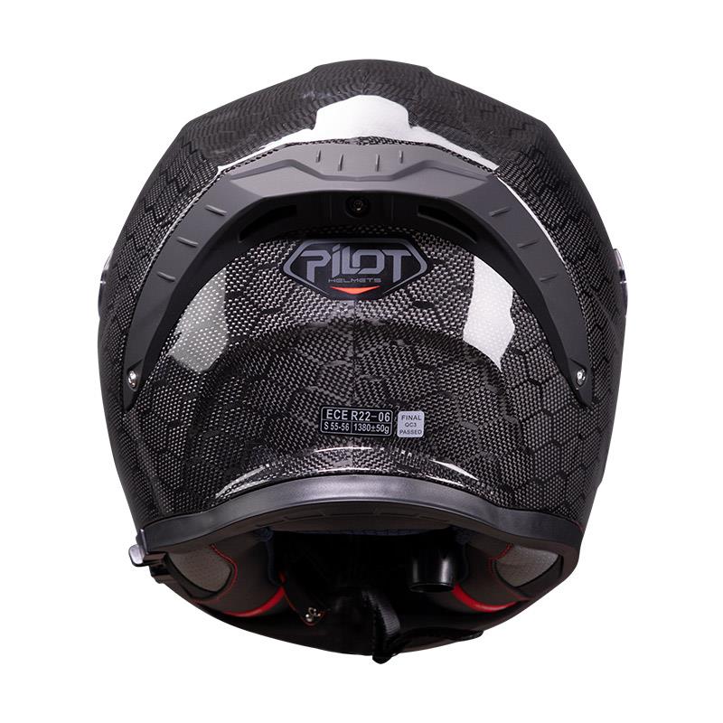 Pilot Stealth II 100% Hexagon Carbon Kask