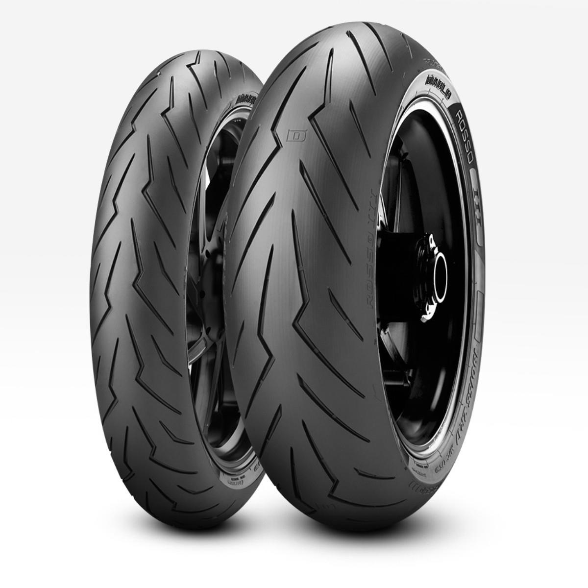 Pirelli Diablo Rosso III 120/60ZR17 (55W) TL ve 160/60ZR17 (69W) TL