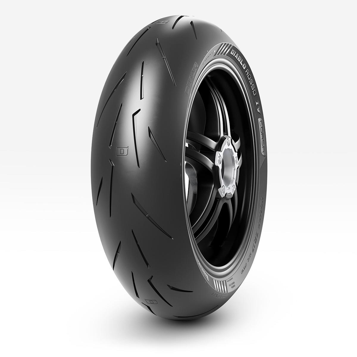 Pirelli Diablo Rosso IV Corsa 110/70ZR17 54W TL ve 150/60ZR17 66W TL