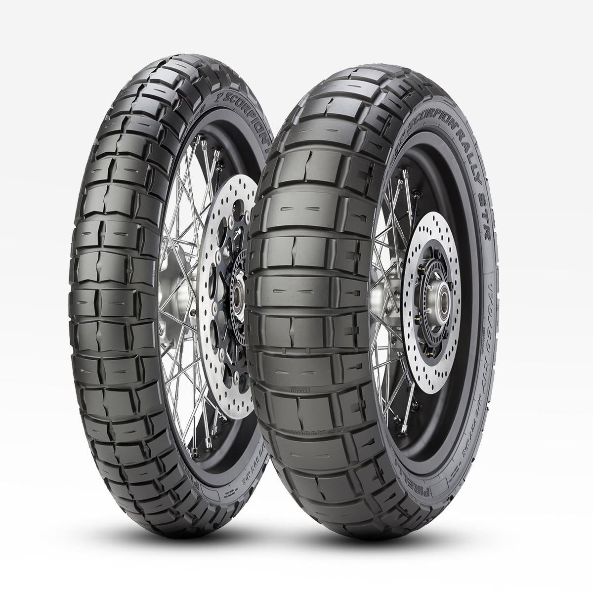 Pirelli Scorpion Rally STR 90/90-21 54V M+S TL (A) ve 140/80R17 69V M+S TL