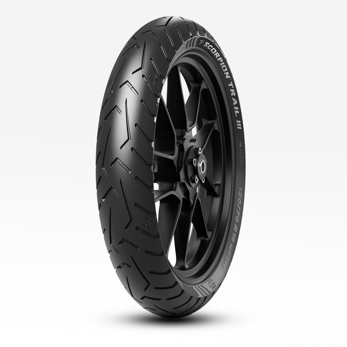 Pirelli Scorpion Trail III 120/70ZR19 60W TL ve 170/60ZR17 72W TL