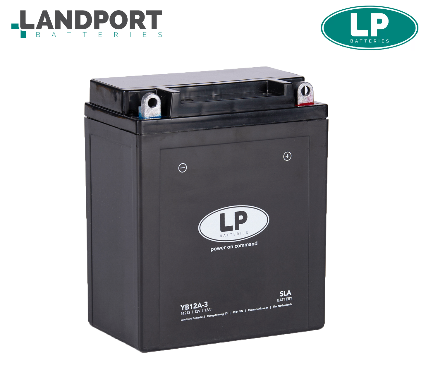 LP YB12AL-A2 SLA Motosiklet Aküsü