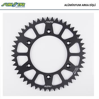 ARKA DİŞLİ SİYAH ALÜMİNYUM