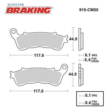 SİNTERLİ FREN BALATASI