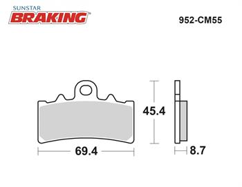 SİNTERLİ ÖN FREN BALATASI