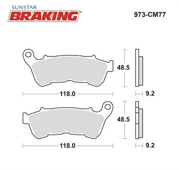 SİNTERLİ ÖN FREN BALATASI