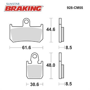 SİNTERLİ ÖN FREN BALATASI