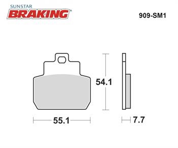 YARI METALİK ARKA FREN BALATASI