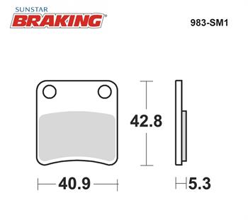 YARI METALİK EL FREN BALATASI