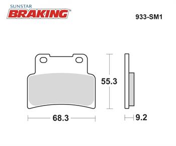YARI METALİK ÖN FREN BALATASI