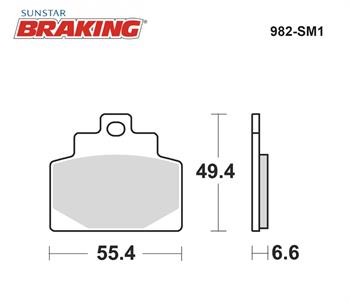 YARI METALİK ÖN FREN BALATASI