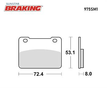 YARI METALİK ÖN FREN BALATASI