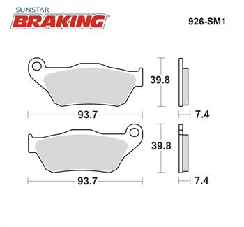 YARI METALİK ÖN FREN BALATASI