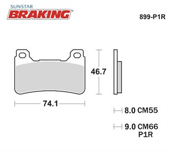 YÜKSEK PERFORMANS SİNTERLİ ÖN FREN BALATASI (PİST)
