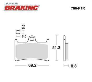 YÜKSEK PERFORMANS SİNTERLİ ÖN FREN BALATASI (PİST)