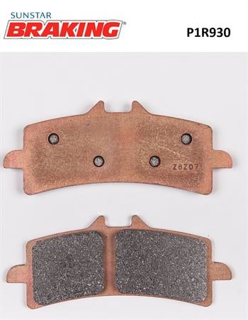 YÜKSEK PERFORMANS SİNTERLİ ÖN FREN BALATASI (PİST)