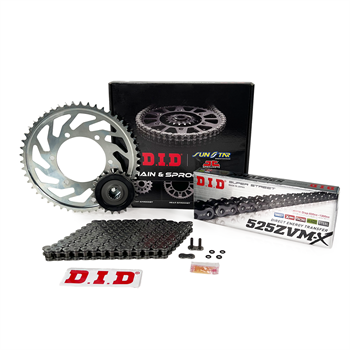 DID Zincir Dişli Seti Ducatı Panıgale (1199 Cc) (2012-2015) / Zincir : Dıd-525Zvm-X (Çelik)-104 / Dişli :  Jt (15T) - Sunstar (39T)