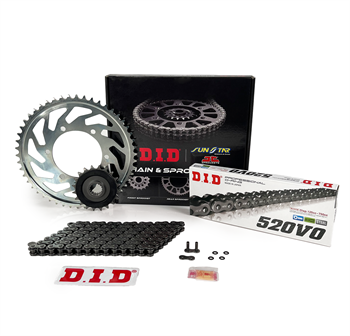 DID Zincir Dişli Seti Yamaha Wr F (450 Cc) (2007-2009) / Zincir : Dıd-520 Orıng-114 / Dişli :  Jt (14T) - Sunstar (50T)