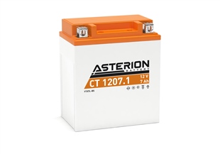 Asterion CT1207.1 12v7Ah 100 CCA AGM Motosiklet Aküsü