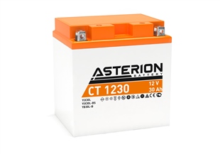 Asterion CT1230 12v30Ah 300 CCA AGM Motosiklet ve ATV Aküsü