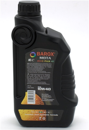 Barox 10W40 Yarı Sentetik Motosiklet Yağı