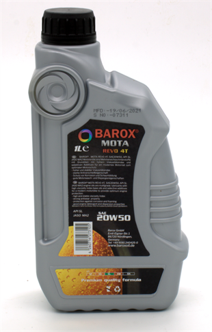 Barox 20W50 Mineral Motosiklet Yağı