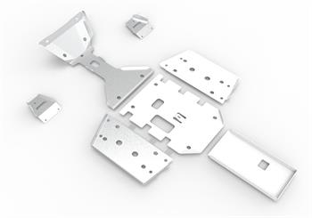 CF Moto Z Force 1000 Utv Alüminyum Kartel Koruma