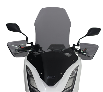 GP Kompozit Honda PCX 125 2021-2023 Uyumlu Ön Tur Camı Şeffaf
